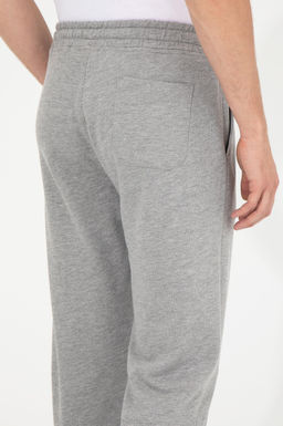 Мужские серые меланжевые спортивные штаны - U.s. polo assn фото 7