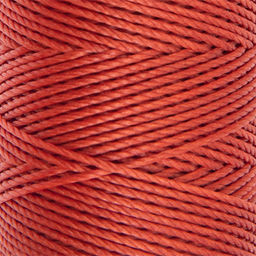 Промысел Нитки вощёные кручёные (полиэстер) LC-005 для кожи 0.45 мм 40 м № 017 терракотовый
