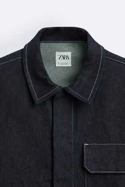 CEPLI OVERSIZE DENIM GOMLEK - Zara фото 9