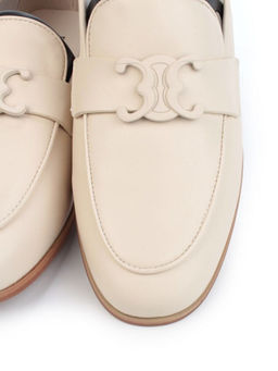 06-PDJ70-2 BEIGE Туфли женские (натуральная кожа)