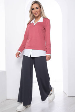 Джемпер На высоте (коралл) Б8866 - Lt collection фото 4