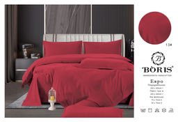 КПБ Boris Бархатный Сатин однотонный в коробке BORBSOB13