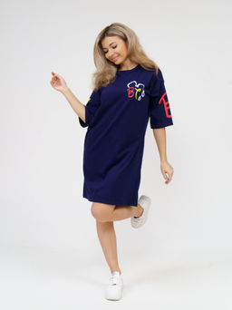 894 Футболка "Темно-синий"