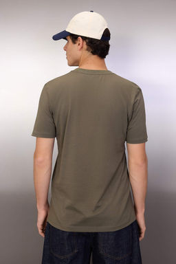 TRENDYOL MAN Lacivert Regular/Normal Kesim Logo Bask?l? %100 Pamuklu K?sa Kol T-Shirt TMNSS20TS0984 - Trendyolmilla фото 17