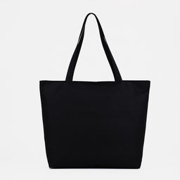 Шоппер «Париж», на молнии, с подкладкой, 42×9×32 см, чёрный