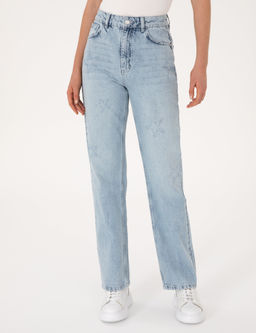 A__k Mavi Straight Fit Jean Pantolon