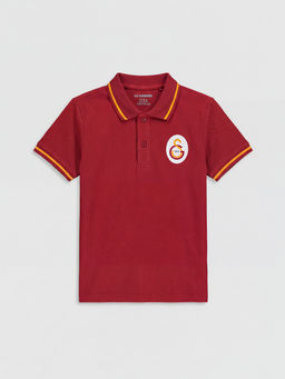 Polo Yaka Galatasaray Bask?l? Erkek ?ocuk Ti??rt