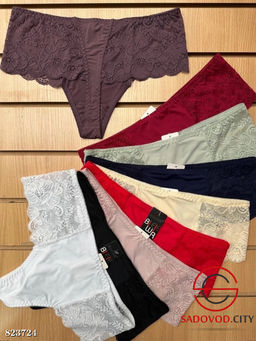 Трусы кружевные бразильяна