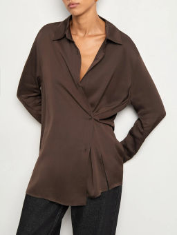 ЕМКА / Рубашка однотонная - Emka фото 5