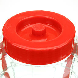 Банка стеклянная с гидрозатвором для солений, вина и брожения, 14л, д27см h36см, пластмассовая крышка твист-офф, опоясана лентой для переноски, д/горловины 15см (Китай) - Домашняя мода фото 2