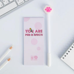 Подарочный набор, блокнот 32 листа A7 и ручка пластик«8 марта: С 8 мур-р-рта»