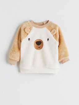 Bisiklet Yaka Erkek Bebek Sweatshirt ve Tayt