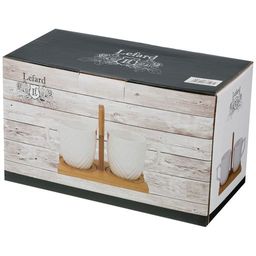 НАБОР ИЗ 2-Х КРУЖЕК LEFARD NATIVE 360МЛ. НА ПОДСТАВКЕ 26,5*11,5*15 СМ  фото 2