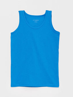 Bisiklet Yaka Bask?l? Erkek ?ocuk Atlet 2li - Waikiki фото 3