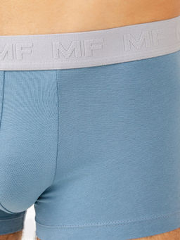 Трусы мужские боксеры мультипак (2 шт.) в темно-синих и голубых цветах туманно -голубой +т.синий 411215-2 - Mark formelle фото 3