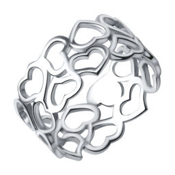 Кольцо из серебра без вставки, Л-29786