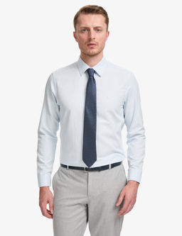 A__k Mavi Slim Fit Arm_rl_ Uzun Kollu G_mlek