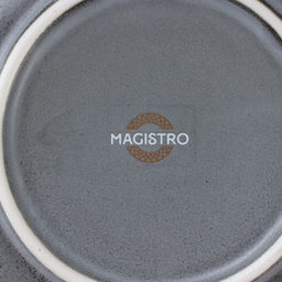 Блюдце фарфоровое Magistro Urban, d=14.2 см, серый