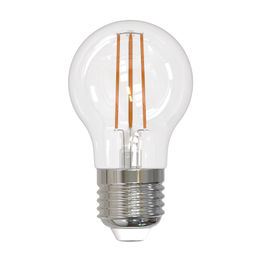 LED-G45-11W/3000K/E27/CL PLS02WH Лампа светодиодная. Форма "шар", прозрачная. Серия Sky. Теплый белый свет (3000К). Картон. ТМ Uniel.