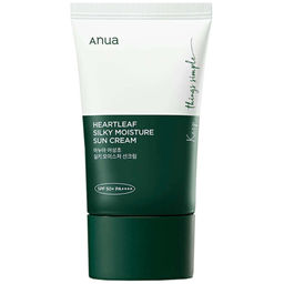 Sun Cream Heartleaf Silky Moisture SPF 50+ - Крем для кожи солнцезащитный успокаивающий с хауттюйнией, 10 мл