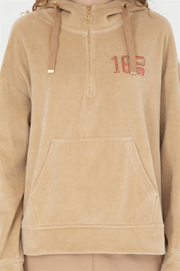 Женский свитшот песочного цвета - U.s. polo assn фото 6