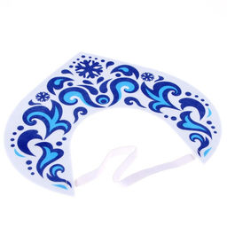 Кокошник карнавальный Снежная принцесса, фетра