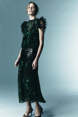 LIMITED EDITION COMBINED PRINTED DRESS