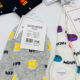 Носки короткие LUCAS - Фастфуд 10 шт. в уп (арт. 6018-09) - Storyland фото 7