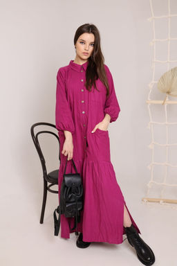 Платье AMORI 9615 фуксия  фото 6