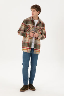 Мужская куртка цвета хаки Неожиданная скидка в корзине - U.s. polo assn фото 4