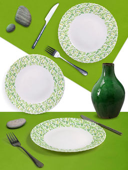 Тарелка обеденная УТРО 24 см арт.OLHP-95/2139 /МФК/