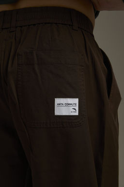 Брюки текстильные Коричневый