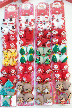 Новогодние резинки для волос