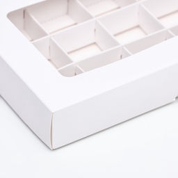 Коробка складная под 15 конфет, белая, 13,7 Х 22 Х 3,5 см - UPAK LAND фото 5