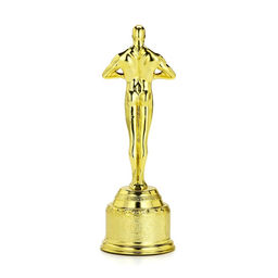 Кубок наградная фигура Лучший из лучших, оскар, пластик, 18 см