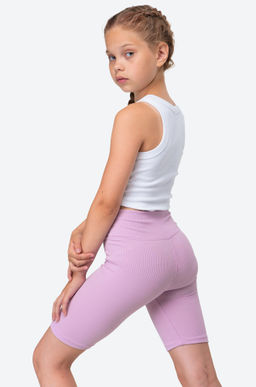 Велосипедки в рубчик для девочки Happyfox