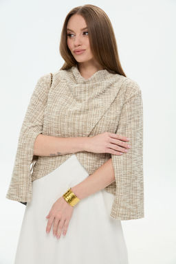 Костюм NIKVA н1035-2 песочный и молоко  фото 8