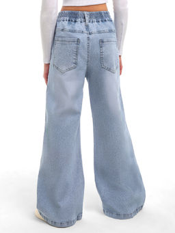 Джинсы-палаццо для девочек - СИНЯЯ МОДА фото 12