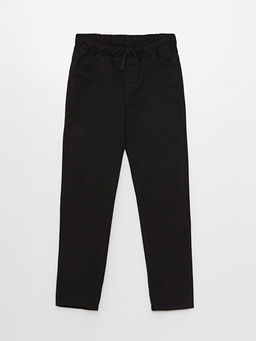 Beli Lastikli Slim Fit Basic Erkek ?ocuk Pantolon