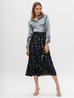 Conso/PU 200930 - dark grey Юбка