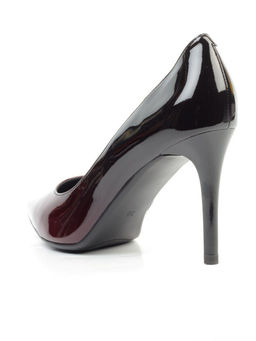 06-DBH20-4 RED/BLACK Туфли женские (натуральная кожа)