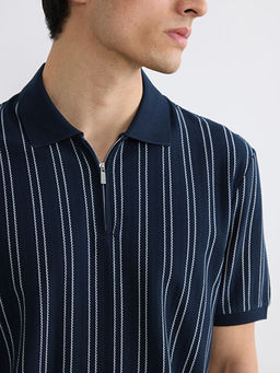 Polo Yaka ?izgili Erkek Ti??rt