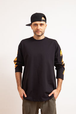 Лонгслив SKILLS Rock Skills Sleeves BLACK