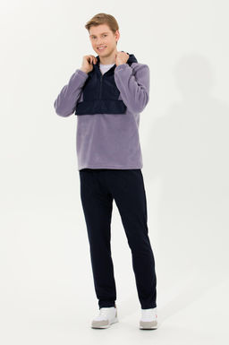 U. S. Polo Assn Мужская серая толстовка с капюшоном - U.s. polo assn фото 4