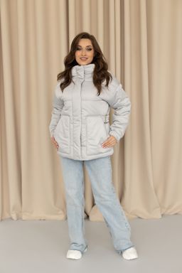 Куртка женская зимняя 24404 (бежевый) - Kankan фото 7