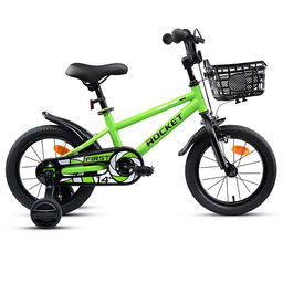Велосипед 14" Rocket First, цвет зеленый