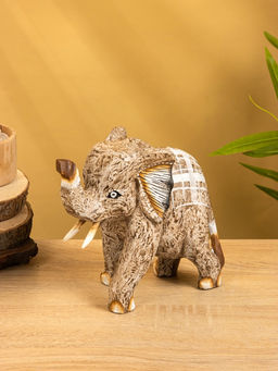 Набор сувенирный «Слоны», 25 см, 20 см, 15 см, дерево, коричневый