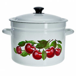 Кастрюля 9,0л цил. борт. 41804-212/6