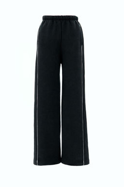 Арт. 7904 Брюки оверсайз с начесом 44-48 (3 шт) Цвет:черный