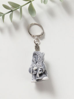 Брелок "Шаман в шкуре медведя" маленький, 4,1см